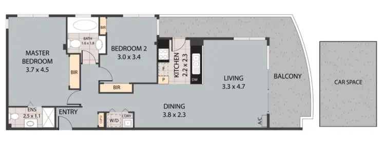 Floorplan of Homely apartment listing, 26/59 Rickard Road, Bankstown NSW 2200