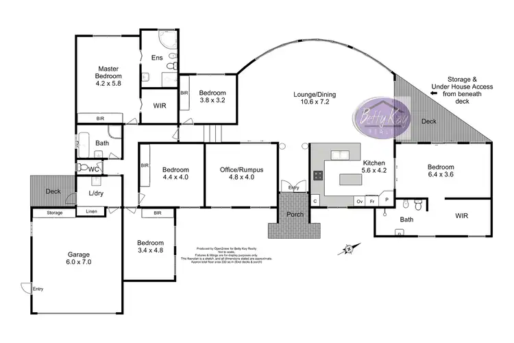 Floorplan of Homely house listing, 115 Massey Street, Smithton TAS 7330