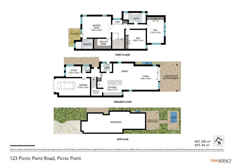 Floorplan of Homely semi-detached listing, 123 Picnic Point Road, Picnic Point NSW 2213