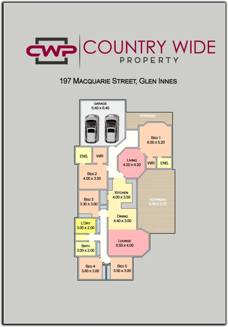 Floorplan of Homely house listing, 197 Macquarie Street, Glen Innes NSW 2370