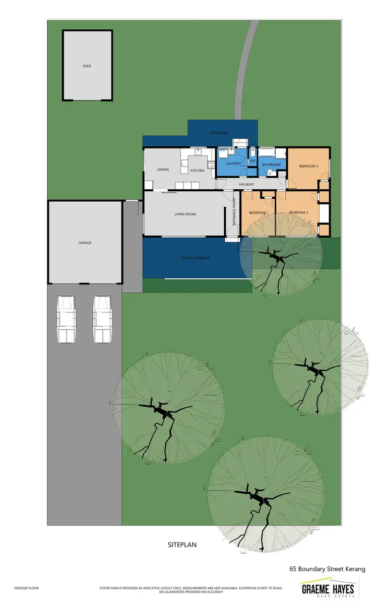 Floorplan of Homely house listing, 65 Boundary Street, Kerang VIC 3579