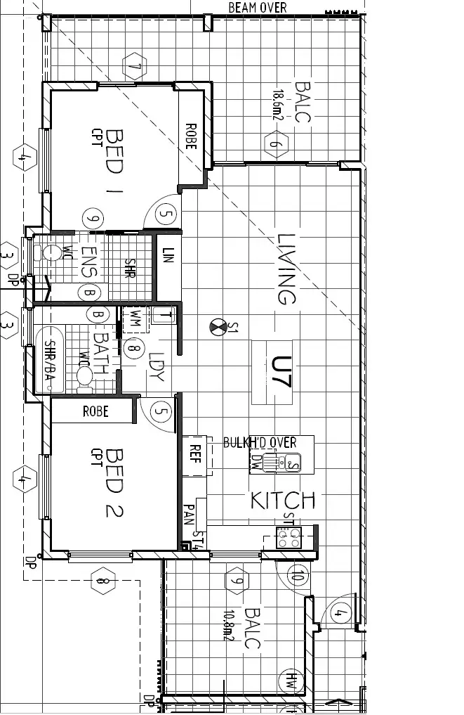 Floorplan of Homely apartment listing, 7/39A Jane Street, West End QLD 4101