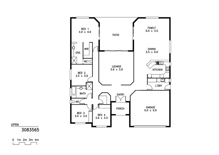 Floorplan of Homely house listing, Address available on request