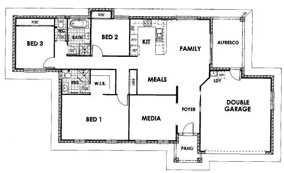 Floorplan of Homely house listing, 33 Burswood Close, Wulkuraka QLD 4305