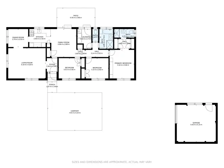 Floorplan of Homely house listing, 7 Hartwig Road, Wodonga VIC 3690