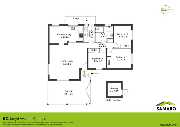 Floorplan of Homely house listing, 5 Dobroyd Avenue, Camden NSW 2570