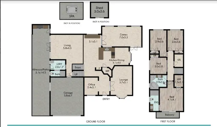 Floorplan of Homely house listing, 3 Regentville Road, Glenmore Park NSW 2745