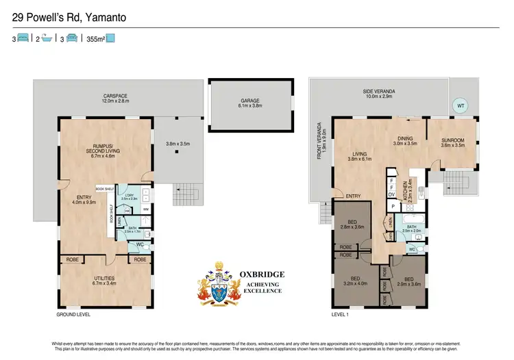 Floorplan of Homely house listing, 29 Powells Road, Yamanto QLD 4305
