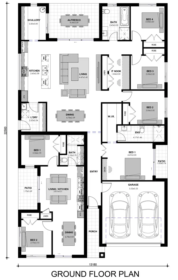 Floorplan of Homely house listing, 48 Noah Street, Box Hill NSW 2765