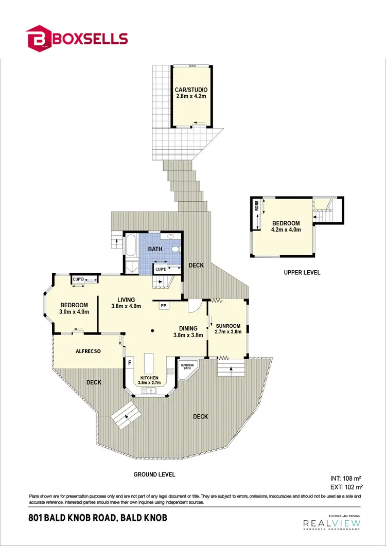 Floorplan of Homely house listing, 801 BALD KNOB ROAD, Bald Knob QLD 4552