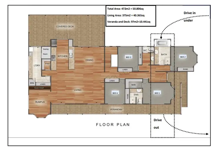 Floorplan of Homely house listing, 34 Countryview Street, Woombye QLD 4559