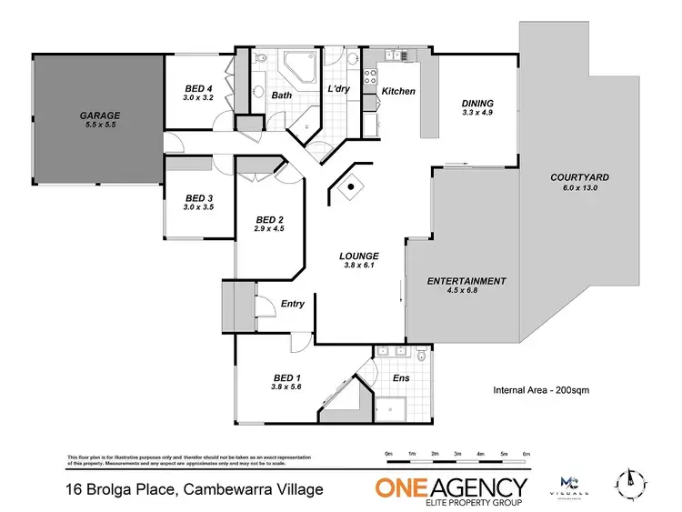 Floorplan of Homely house listing, 16 Brolga Place, Cambewarra NSW 2540
