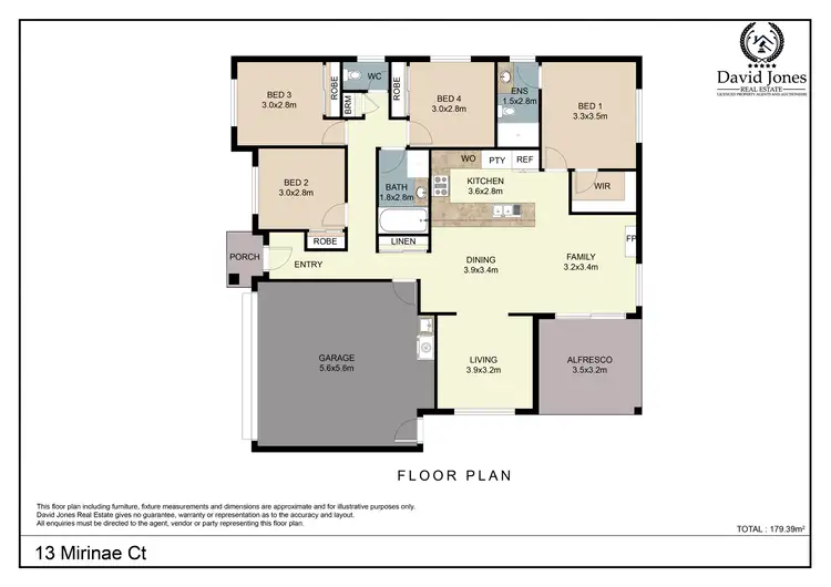Floorplan of Homely house listing, 13 Mirinae Circuit, Pimpama QLD 4209