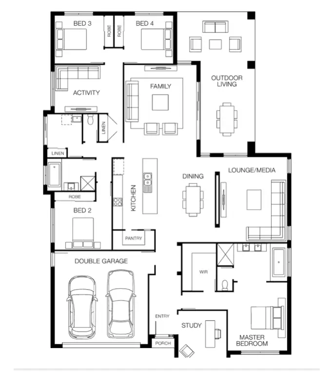 Floorplan of Homely house listing, 18 Bredalbane Street, Mundoolun QLD 4285