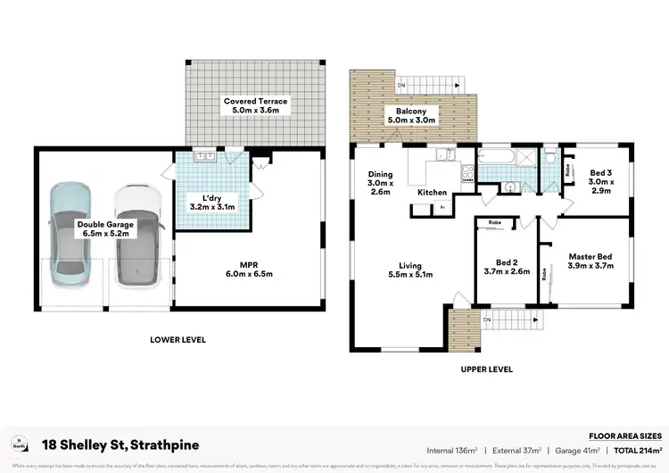 Floorplan of Homely house listing, 18 Shelley Street, Strathpine QLD 4500