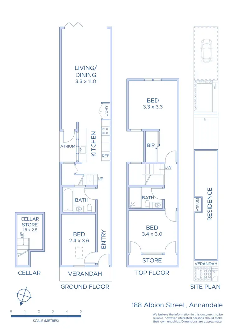 Floorplan of Homely house listing, 188 Albion Street, Annandale NSW 2038