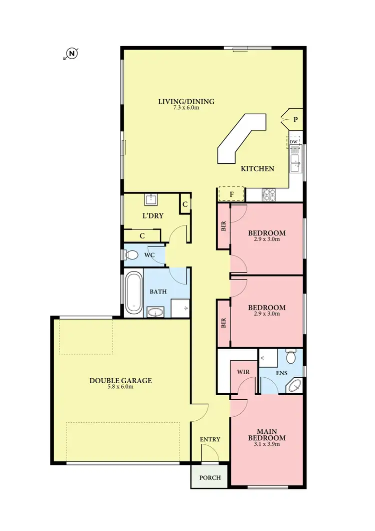 Floorplan of Homely house listing, 4 Ellendale Way, South Morang VIC 3752