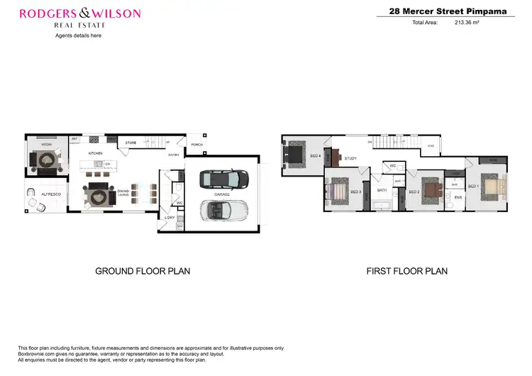 Floorplan of Homely house listing, 28 Mercer Street, Pimpama QLD 4209