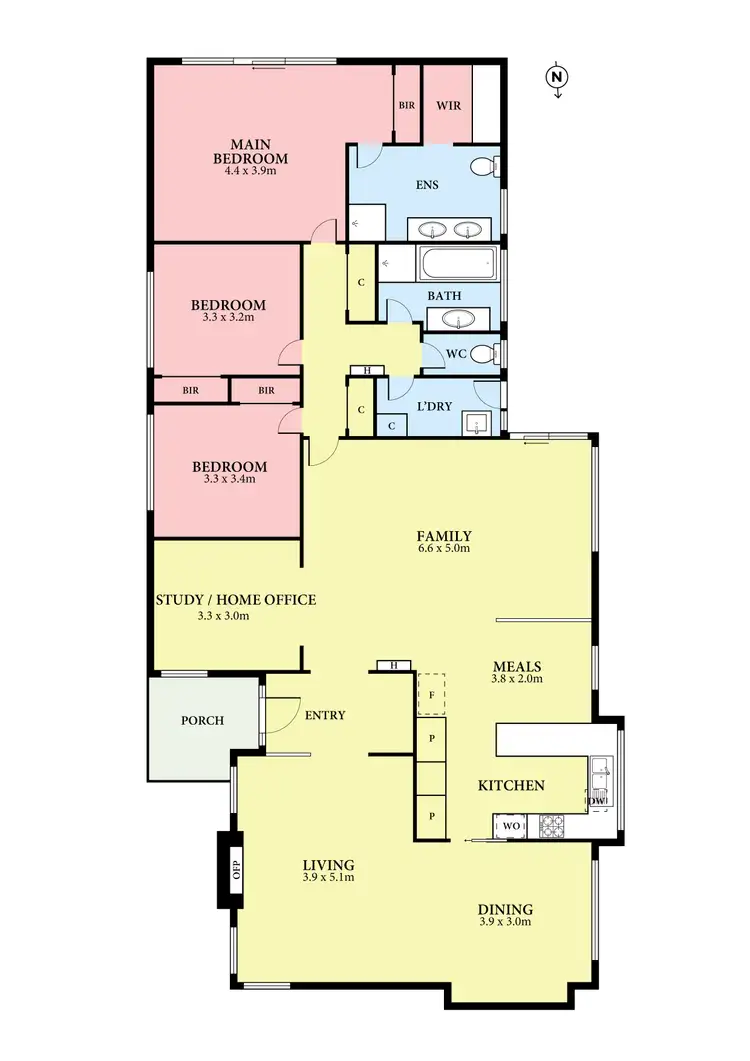 Floorplan of Homely house listing, 10 John Ryan Drive, South Morang VIC 3752