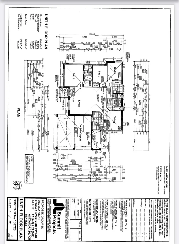 Floorplan of Homely villa listing, Unit 1/40 Alexandra Place, Bentley WA 6102