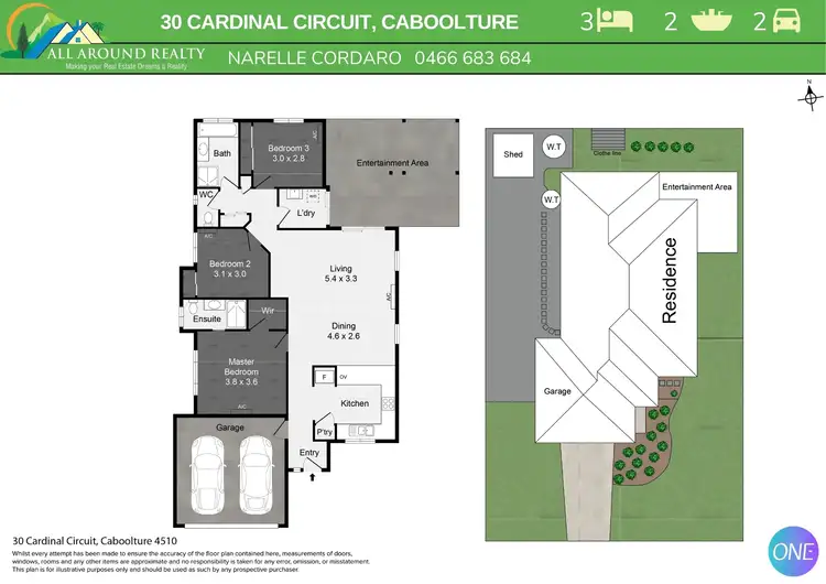 Floorplan of Homely house listing, 30 Cardinal Circuit, Caboolture QLD 4510