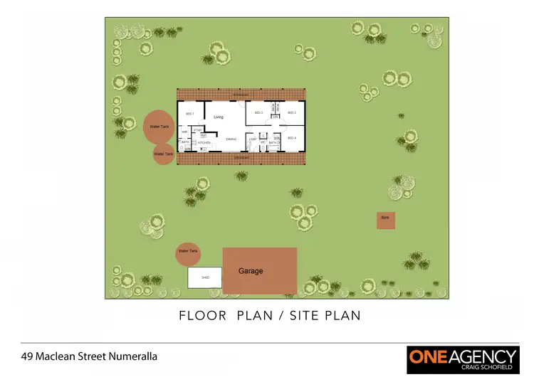 Floorplan of Homely house listing, 49 Maclean Street, Numeralla NSW 2630