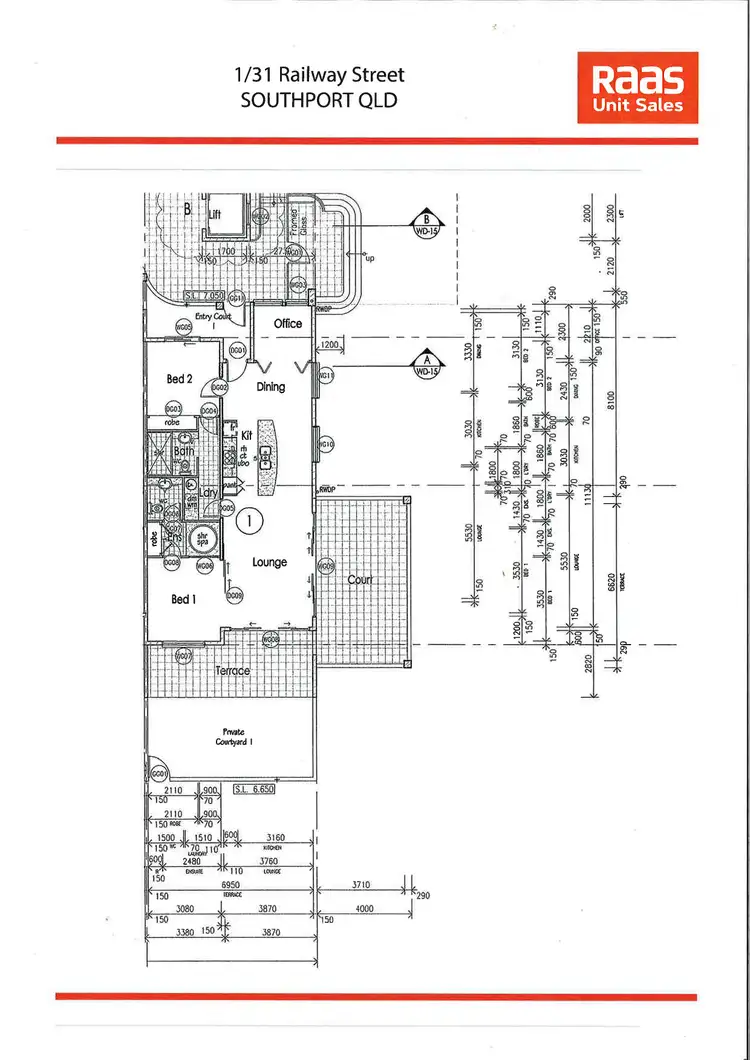 Floorplan of Homely apartment listing, 1/31 Railway Street, Southport QLD 4215