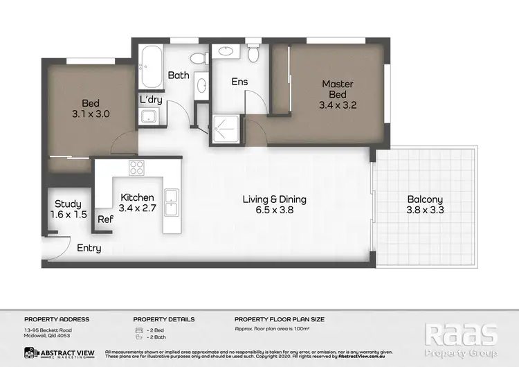 Floorplan of Homely unit listing, 13/95 Beckett Rd, Mcdowall QLD 4053