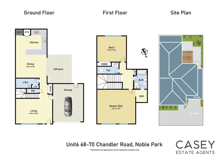 Floorplan of Homely house listing, 6/68-70 Chandler Road, Noble Park VIC 3174