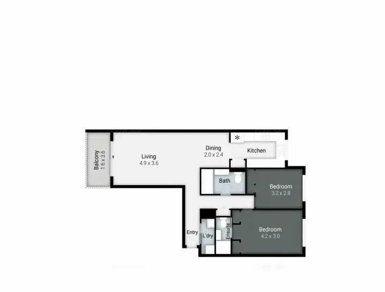 Floorplan of Homely unit listing, 10/35 Old Burleigh Road, Surfers Paradise QLD 4217