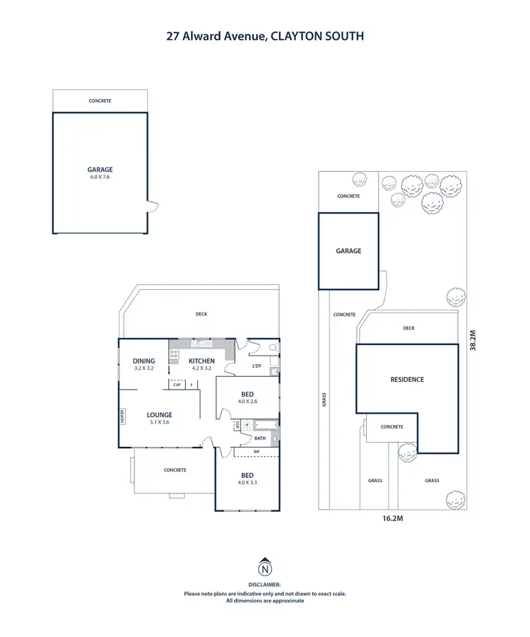 Floorplan of Homely house listing, 27 Alward Avenue, Clayton South VIC 3169