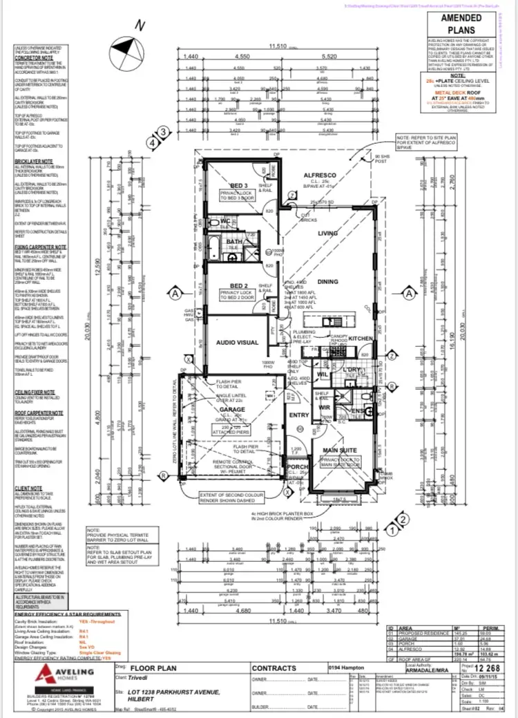 Floorplan of Homely house listing, 1 Parkhurst Avenue, Hilbert WA 6112