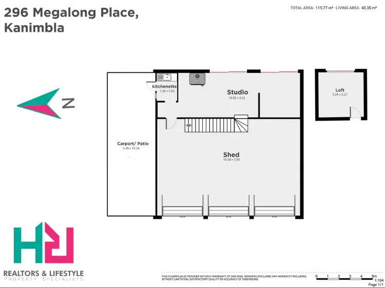 Floorplan of Homely rural property listing, 296 Megalong Place, Kanimbla NSW 2790