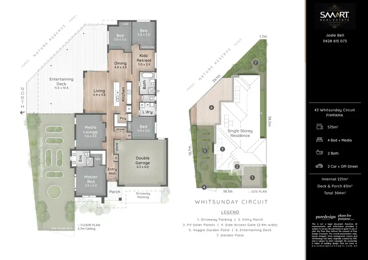 Floorplan of Homely house listing, 43 Whitsunday Circuit, Pimpama QLD 4209
