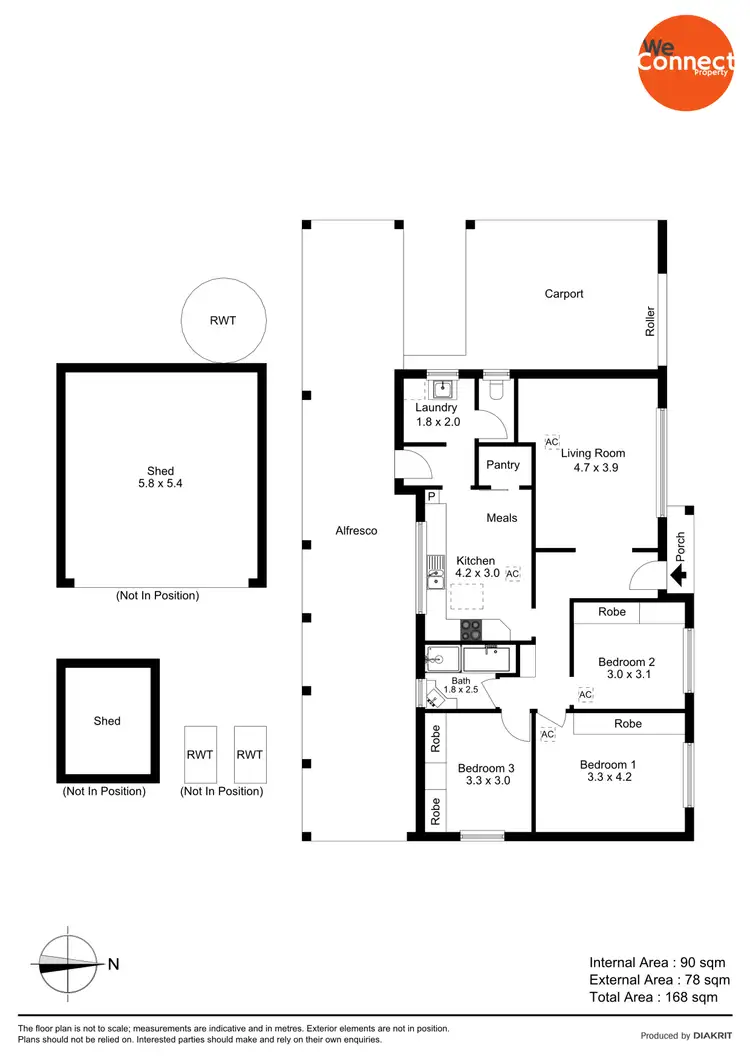 Floorplan of Homely house listing, 10 Leawarra Avenue, Seaford SA 5169