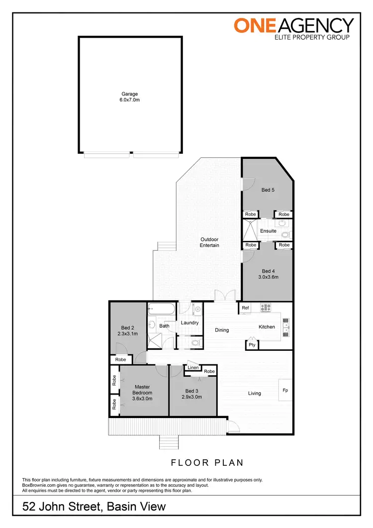 Floorplan of Homely house listing, 52 John Street, Basin View NSW 2540