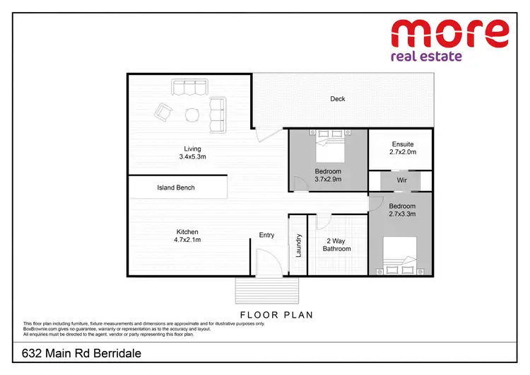 Floorplan of Homely house listing, 632 Main Road, Berriedale TAS 7011