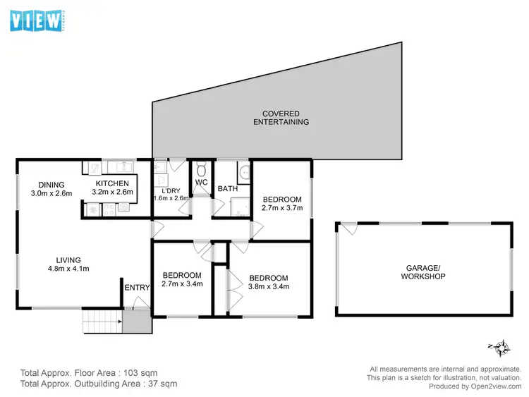 Floorplan of Homely house listing, 7 Hanlon Street, Claremont TAS 7011