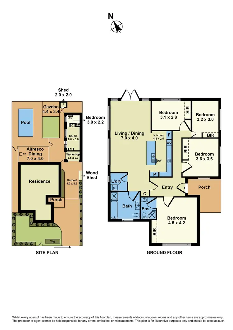 Floorplan of Homely house listing, 153 RAILWAY STREET NORTH, Altona VIC 3018
