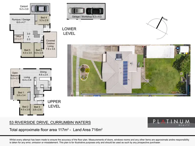 Floorplan of Homely house listing, 53 Riverside Drive, Currumbin Waters QLD 4223
