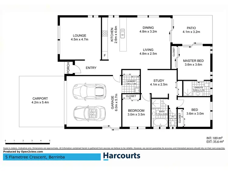 Floorplan of Homely house listing, 5 Flametree Crescent, Berrinba QLD 4117
