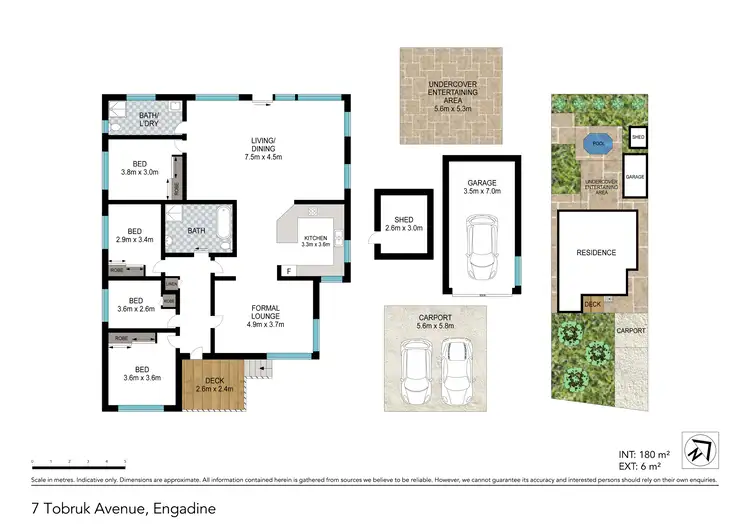 Floorplan of Homely house listing, 7 Tobruk Avenue, Engadine NSW 2233