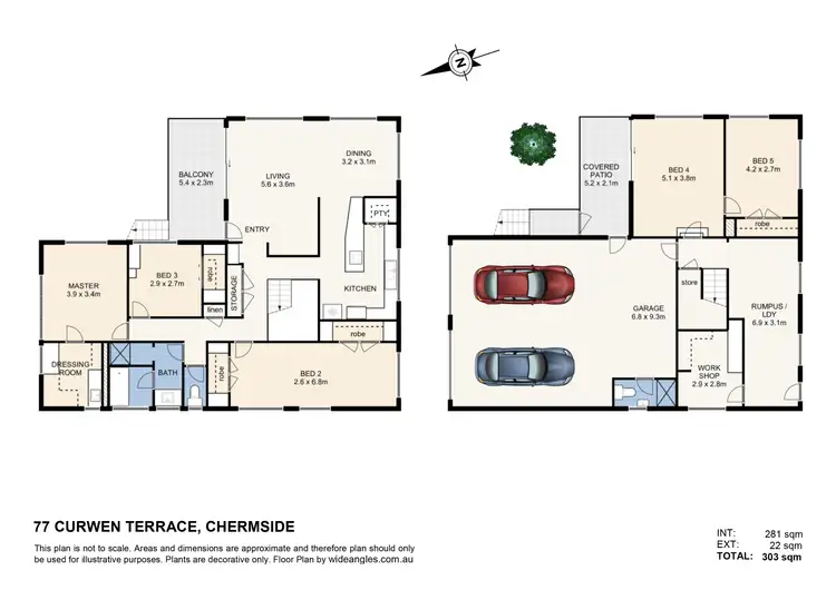 Floorplan of Homely house listing, 77 Curwen Terrace, Chermside QLD 4032