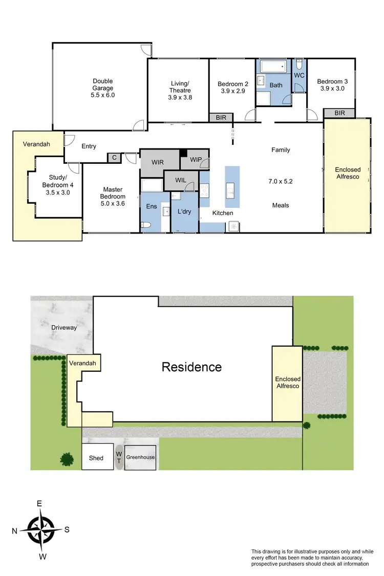 Floorplan of Homely house listing, 19 MAYFLOWER DRIVE, Cranbourne West VIC 3977