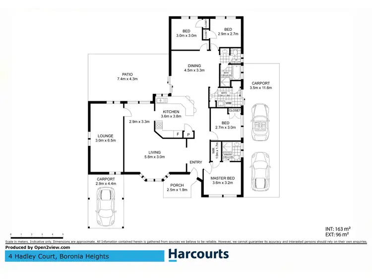 Floorplan of Homely house listing, 4 Hadley Court, Boronia Heights QLD 4124