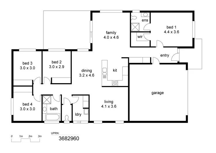 Floorplan of Homely house listing, Address available on request