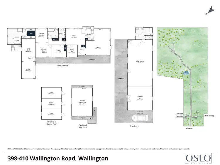 Floorplan of Homely rural property listing, 398- 410 Wallington Road, Wallington VIC 3222