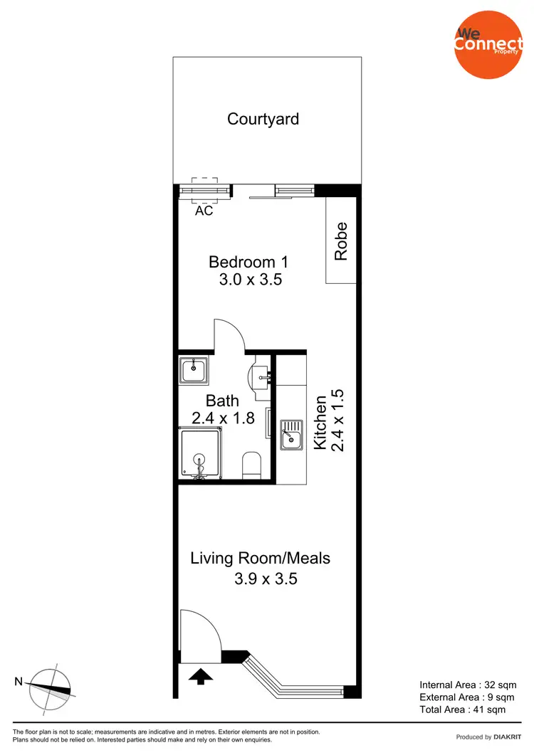 Floorplan of Homely unit listing, 73/144 Main South Road, Hackham SA 5163