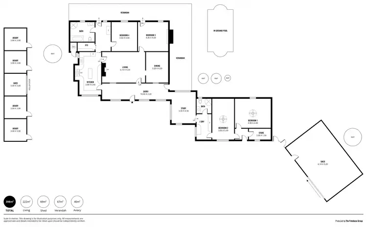 Floorplan of Homely rural property listing, 171 Brumfield Road, Meningie SA 5264