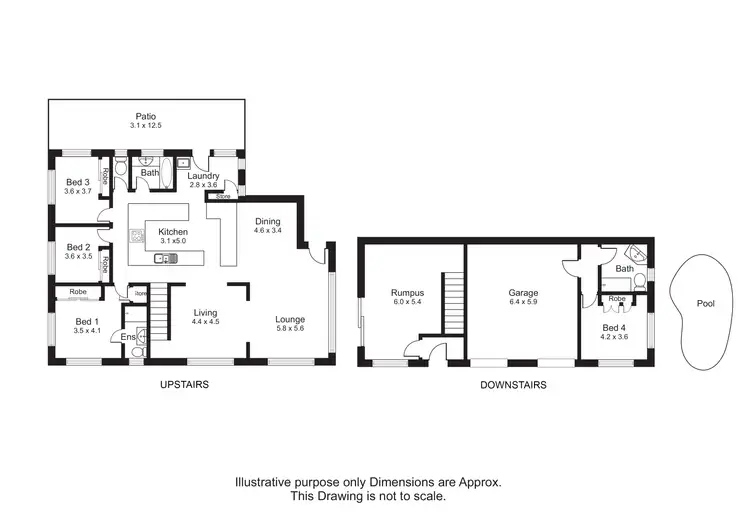 Floorplan of Homely house listing, 1-3 Sommerville Crescent, Whitfield QLD 4870